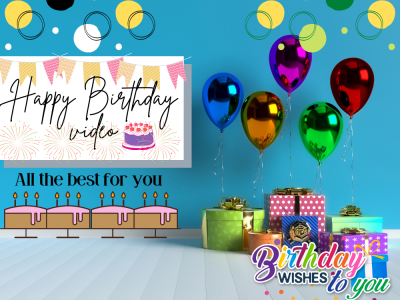 An amazing happy birthday video for your loved one.