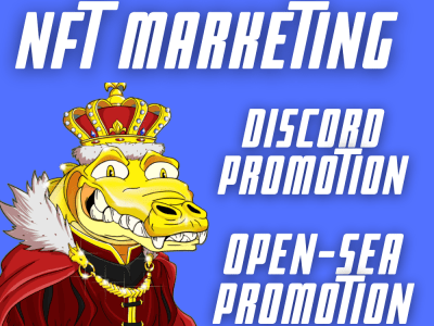 NFT Promotion, Opensea promotion and NFT discord promotion