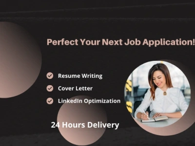 Your resume and cover letter perfected for your next job application.