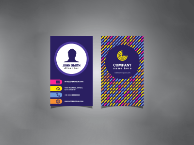 A Professional Business Card Designs