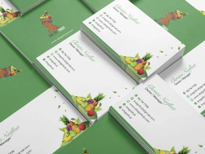 A very professional stationery design