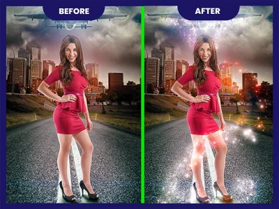 High End Beauty Photo Filters & Effects in Adobe Photoshop