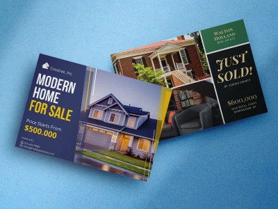 Postcard or Direct mail EDDM postcard, Door Hanger, Flyer