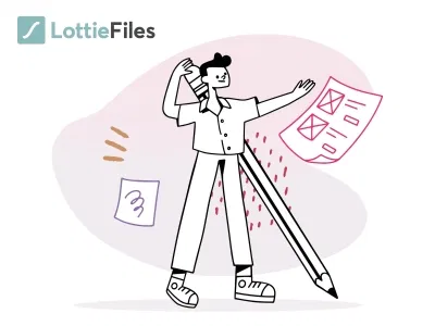 Lottie animation for Web/App