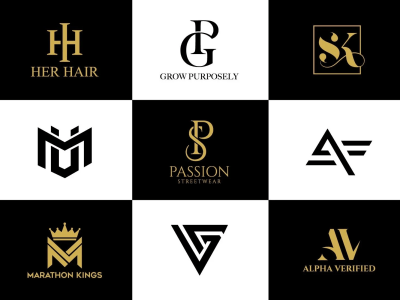 Luxury fashion clothing brand, streetwear, apparel, boutique, Monogram logo
