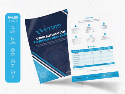 An amazing SALES FLYER design