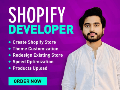 Shopify store designer, shopify expert, shopify developer