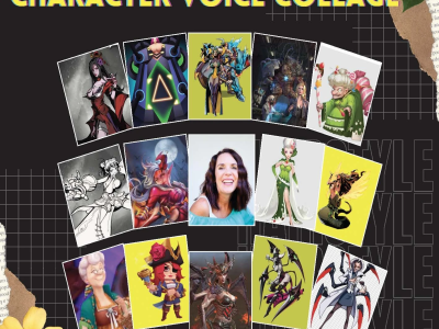 Fabulous character voices to bring your script to life!