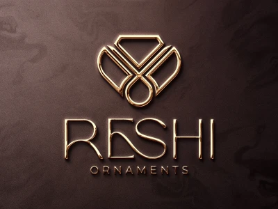 Minimalist logo for jewelry business