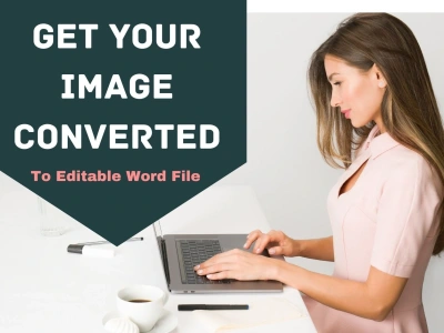 Your written Image converted to editable Word file