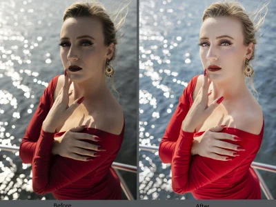 Professional photo retouching and editing on adobe photoshop