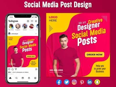 Web banner, Facebook, Instagram, LinkedIn cover & Social media Post design
