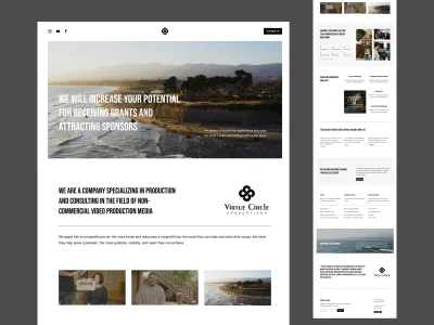 A modern and unique website for your business