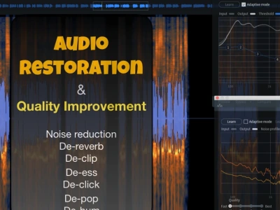 Your audio cleaned and polished