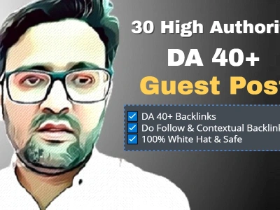 30 guest posts on high da websites
