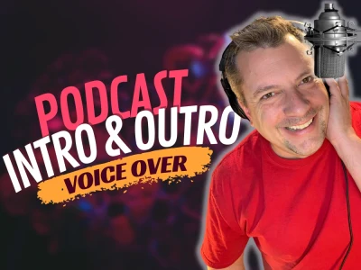 A professional voice over for your podcast intro