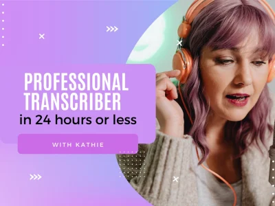 Quality Academic transcription of your audio/video within 24hrs.