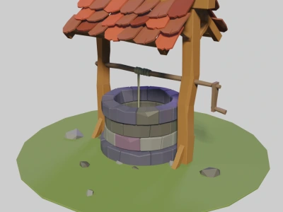 Attractive looking low poly 3D models