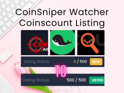 Promoted coinsniper/Watcher/coinscout coin/token to enable listing