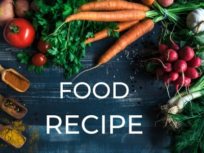 A comprehensively created food recipes with unique photography