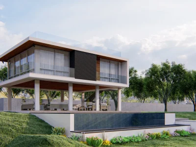 A photo realistic 3D rendering and animation