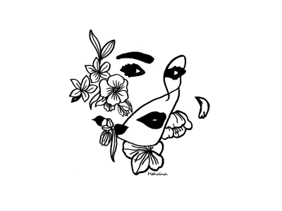 Professionally handcraft minimal line art tattoo design