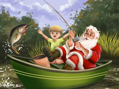 A fantastic Children Book illustration