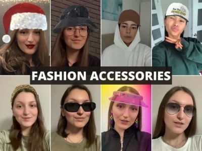 Instagram filter with your brand fashion accessories created in Spark AR