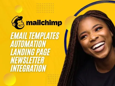 Mailchimp email template Mailchimp landing page, mailchimp automation Drip