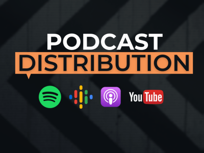 Your podcast distributed to major platforms/apps