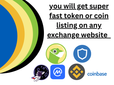 A Super fast Token or coin listing on Coinmarketcap and coingecko | Upwork