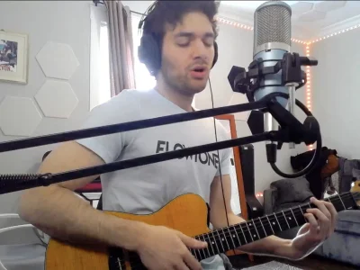 A song converted to accurate guitar tabs or sheet music