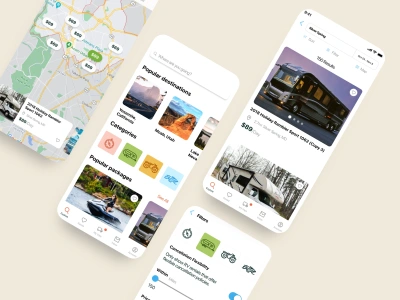 Mobile App UX/UI design