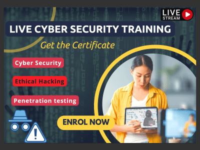 Cyber security & penetration testing certificate of completion training