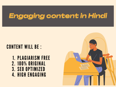 High-Quality SEO Optimized Blogs | Articles | Content Writing in Hindi