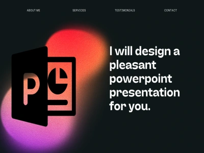 A pleasant powerpoint presentation