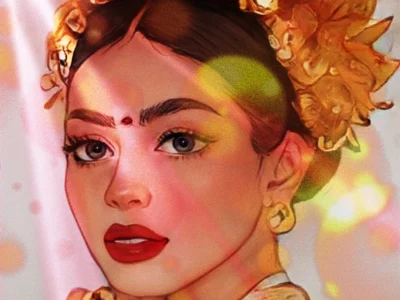 An anime look digital painting from your photo