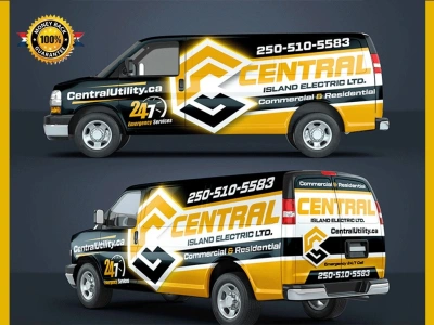 A creative and professional truck wrap, vehicle wrap, and car wrap