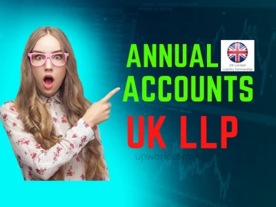 Prepare UK LLP annual accounts and submit with companies house