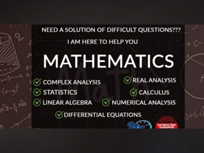 Help in mathematics , calculus , linear algebra and differential equation