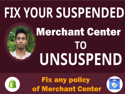 An Unsuspended Google Merchant Center suspension and run shopping ads