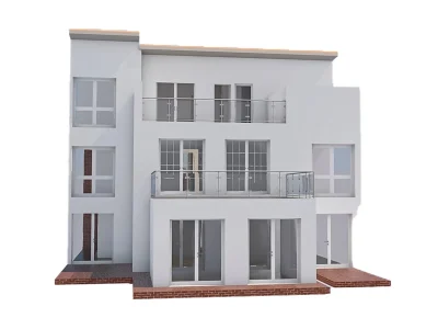3D ArchiCAD House/Building Model
