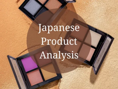 Market research analysis in English on a Japanese product