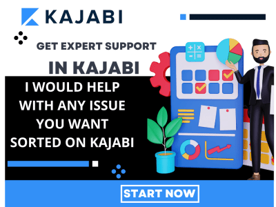 Kajabi landing page, Kajabi Online Course setup and website