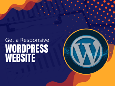 A responsive WordPress website or blog created from any design
