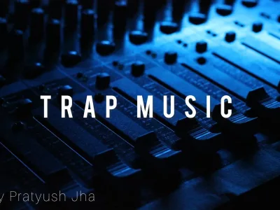 A custom produced trap beat