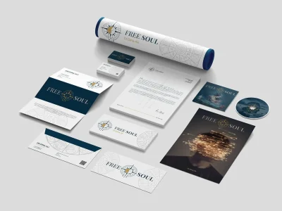 A Modern Brand Style Guides, Attractive Brand Identity Design for Business