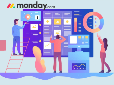 Monday workspace setup, monday project management, virtual assistance
