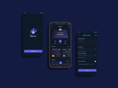 A custom mobile apps UX/UI design in Figma
