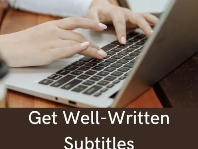 Accurate English subtitles on your videos